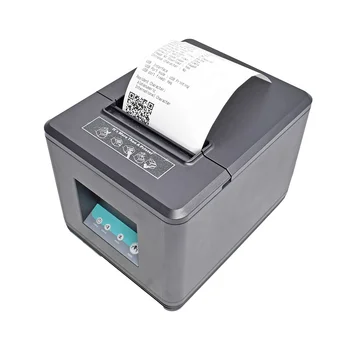 Hot Sale Mini portable receipt printer machine cheap usb LAN thermal pos 80mm inkless ticket desktop printer