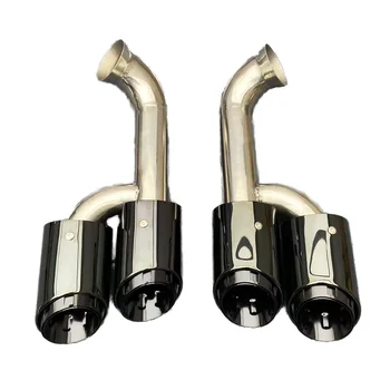 High Quality Muffler Tip Exhaust Tail Pipe for Porsche Cayenne 957 2007-2010 New Condition Tail Throat Exhaust