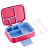 4 Compartment rose red boxes