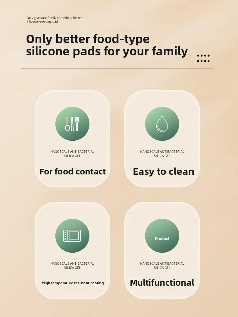 Thickened Food-Grade Silicone Foldable Baking Tray for Household Air Fryer and Air Fryer Mat factory