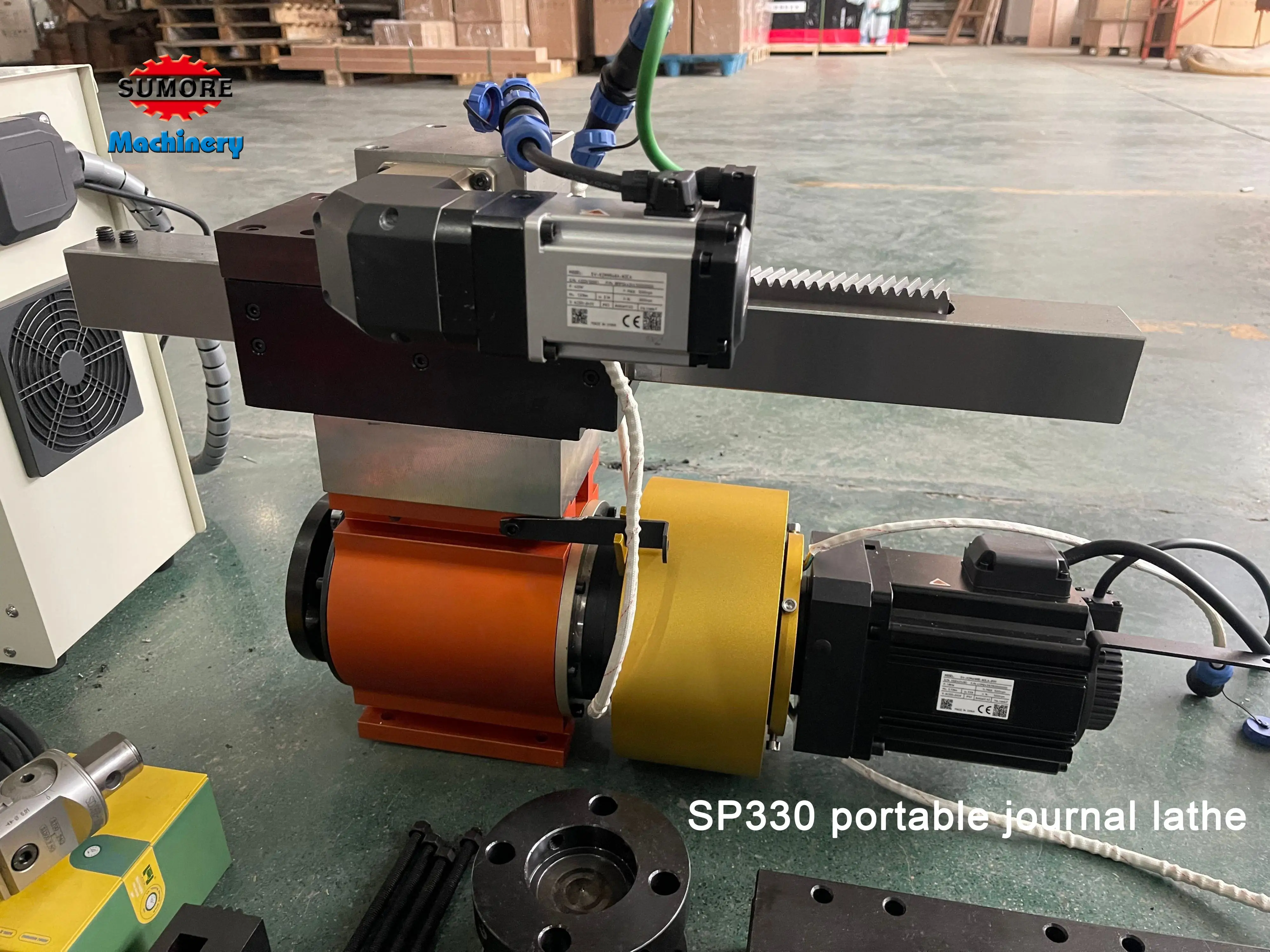 Journalnin Machine Design Portable Journal Lathe - Precision Boring Machines