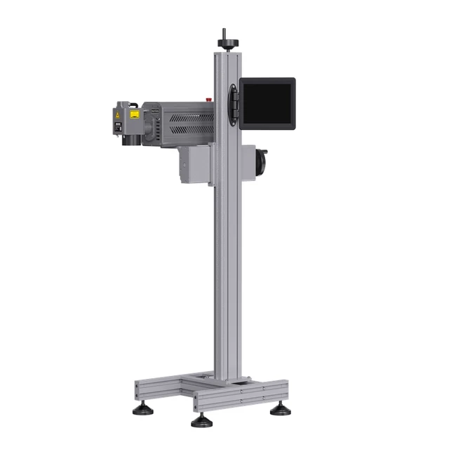 Factory Assembly Line 3W 5W Flying Ultraviolet Automatic Electric Fiber Laser Marking Machine for Food Cartons Paper Easy 3