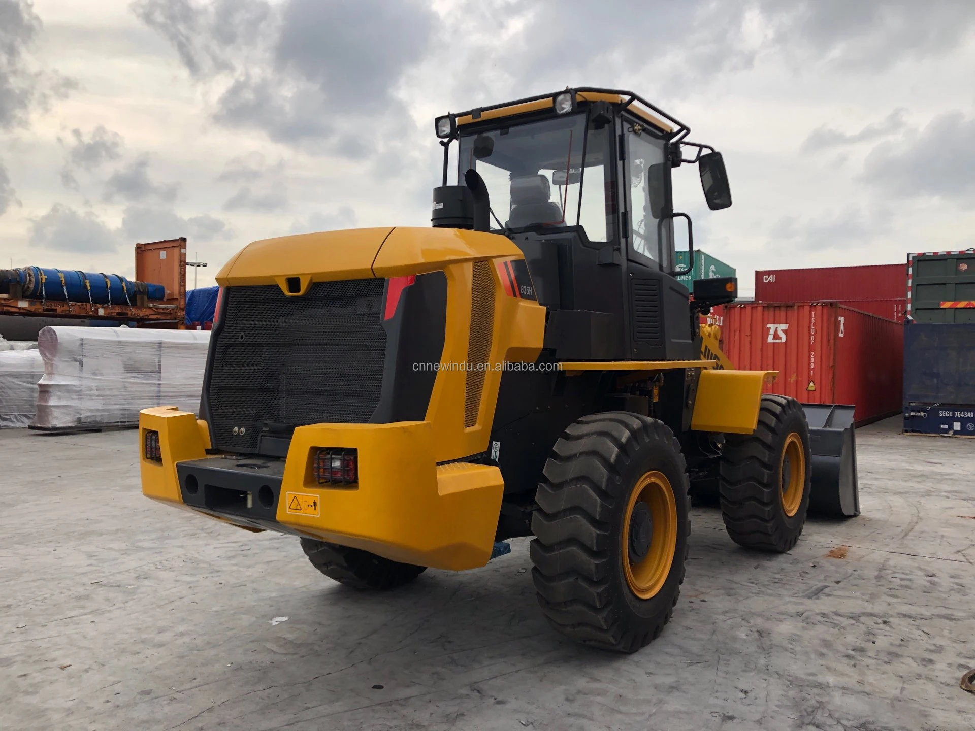 6ton 4x4 Liugong Wheel Type Loader 3m3 5ton 6ton Front End Loaders 862h ...