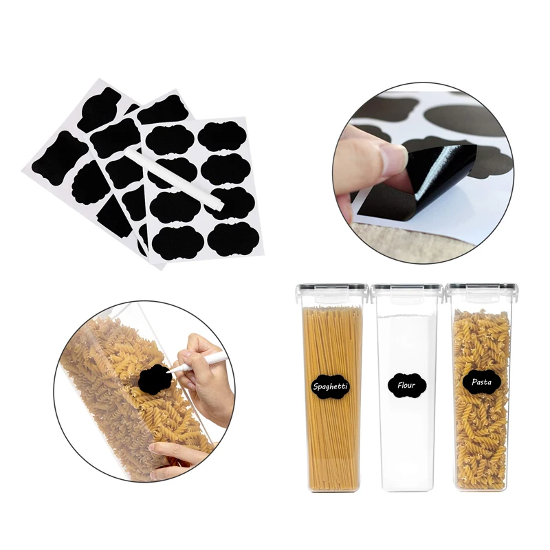 Wholesale Transparent Plastic Pp Material Storage Four Piece Set for Household Kitchen Resistant to Drop and Pressure
