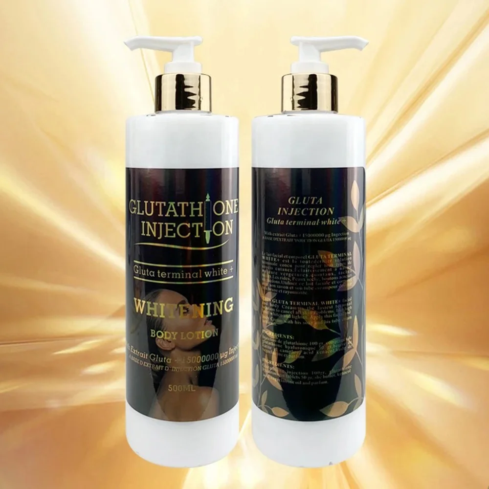 Antioxidants Dark Spots Brighter and Clearer Skin Gluta Terminal White  Beauty Care Glutathion Injection Body Milk Cream Lotion
