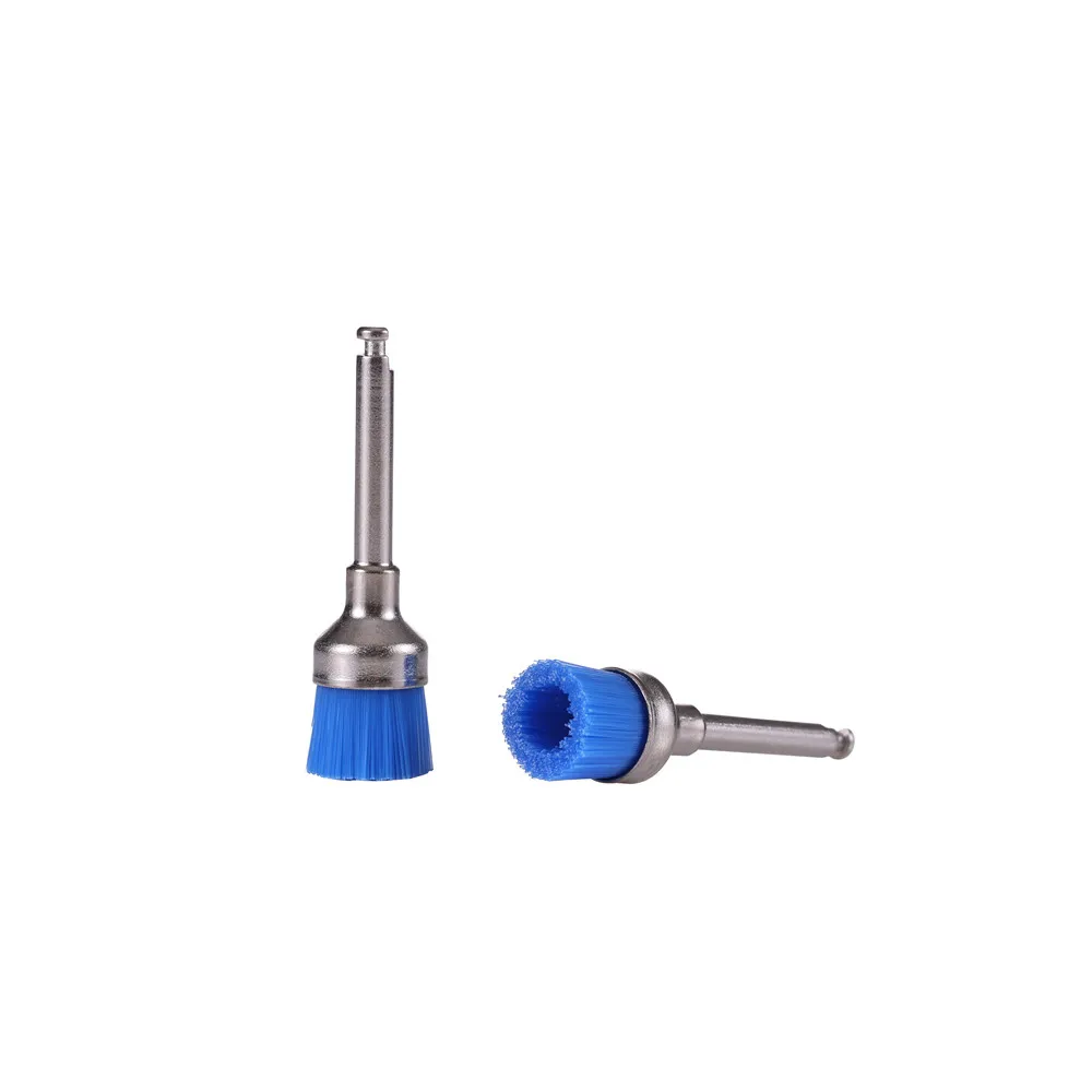 SJ High Quality Dental Prophy Brush Colorful Latch Dental Prophylaxis Polishing Brushes Dental Laboratory Polishing Brush