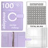 Purple (25 pieces grid film and 1 sticker)