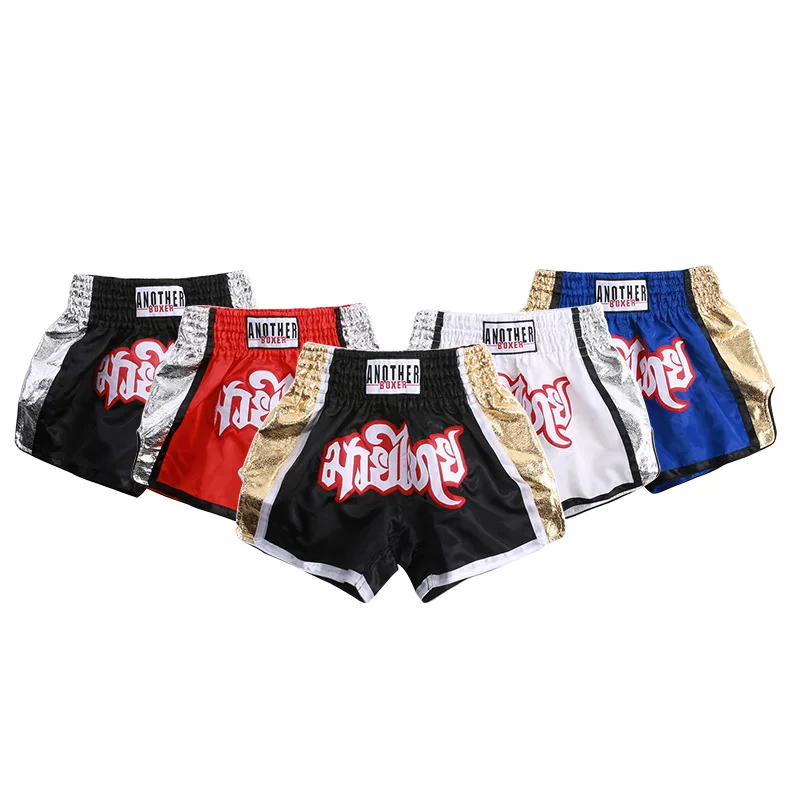 Top Quality Thailand Mma Jiu Jitsu Training Nogi Boxing White Boxing Kids Muay Thai Shorts Woman