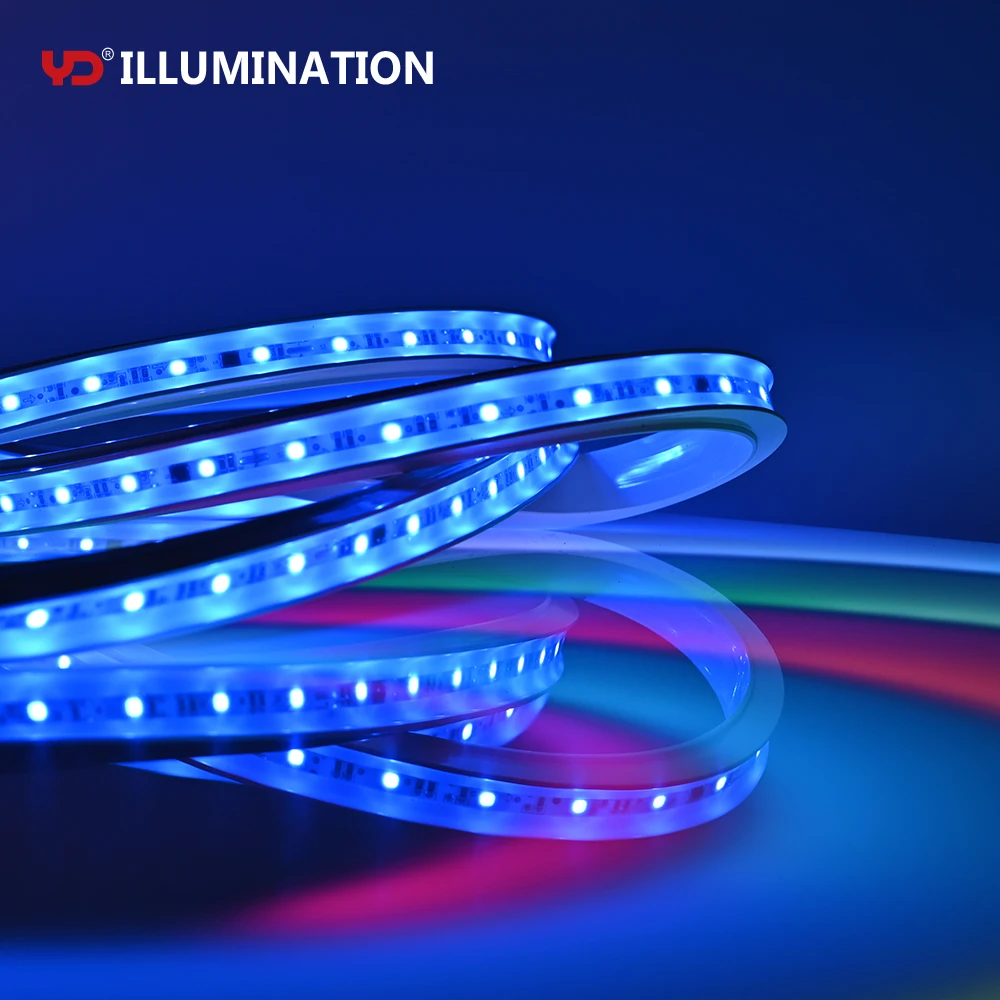 Vivid Outdoor SIP Controlled Waterproof and Fireproof 12V Vivid RGB LED Strip Light