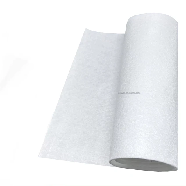 Wholesale 1mm 1.2mm 2mm Thickness Non-woven Felt Polyester Felt White Felt Roll Wholesale Needle Punched Non woven Felt Roll