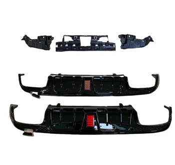 Hot Selling BRS Style Car Bumper Rear Diffuser For BENZ W205 AMG Sedan 2015-2021