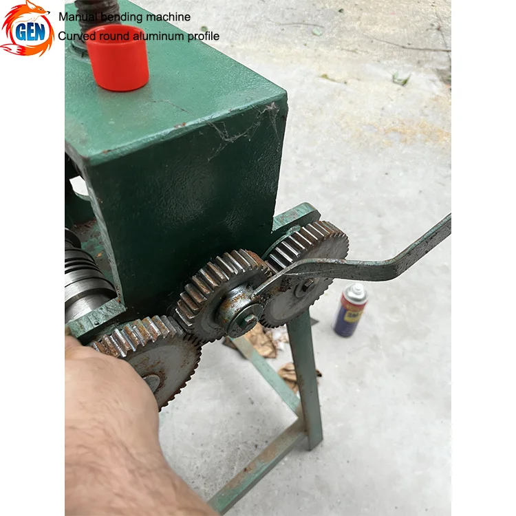 product bend pvc stretch ceiling film accessory f h m w aluminum profile round circle shape manual aluminum profile bending machine-2