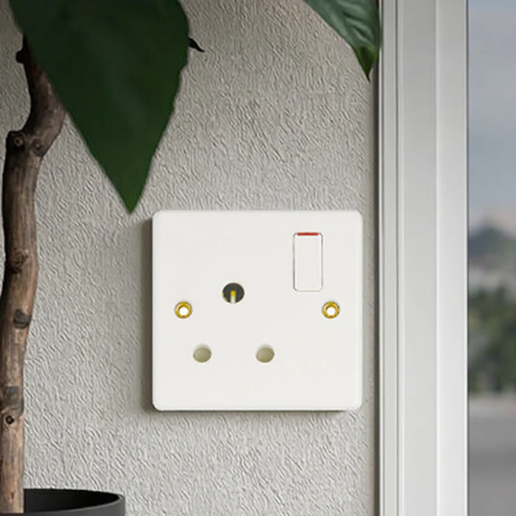 Vnx Bakelite Power Electrical 1 Gang Round Pin 15A Sockets