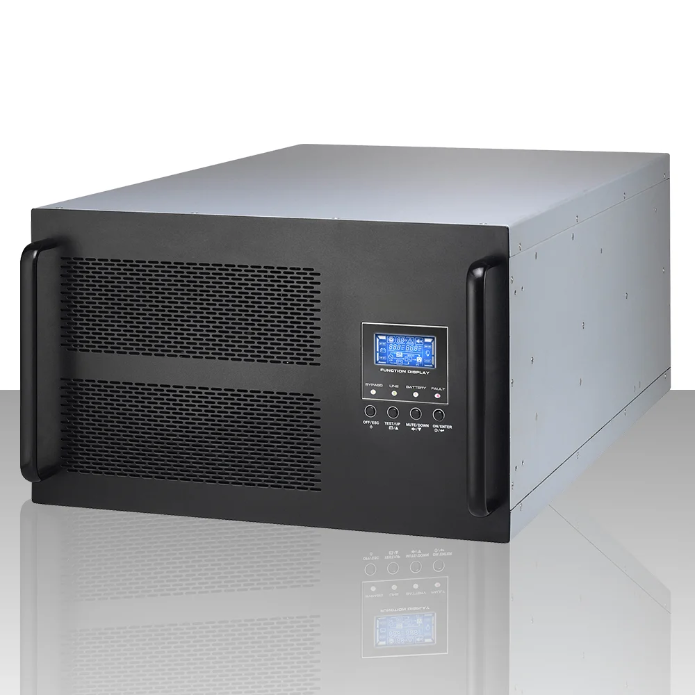 YW-HQ-GR Series Three-Input Single-Output High-Frequency Online UPS Rack-Mounted for Communication Antennas