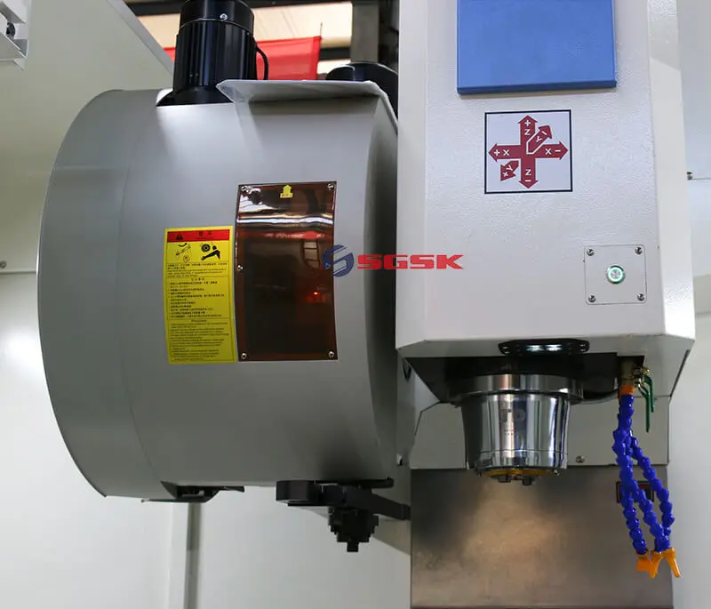 VMC1270 вертикальный промышленный металлический фрезерный станок