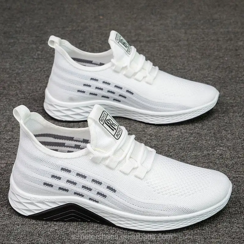 hot sale breathable sport fashion sneakers mesh men casual shoes