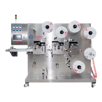 Automatic Electric Medical Band-Aid Slitting Machine Factory Supply Surgical Band Aid  Featuring PLC