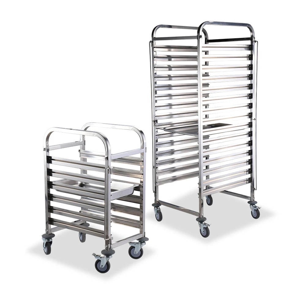 Commercial Kitchen Equipment Restaurant Kitchen Catering Buffet Rack Service Food Tray Cart