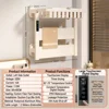 Ventouse-crème vent-5040-numérique pliable-ligne gauche