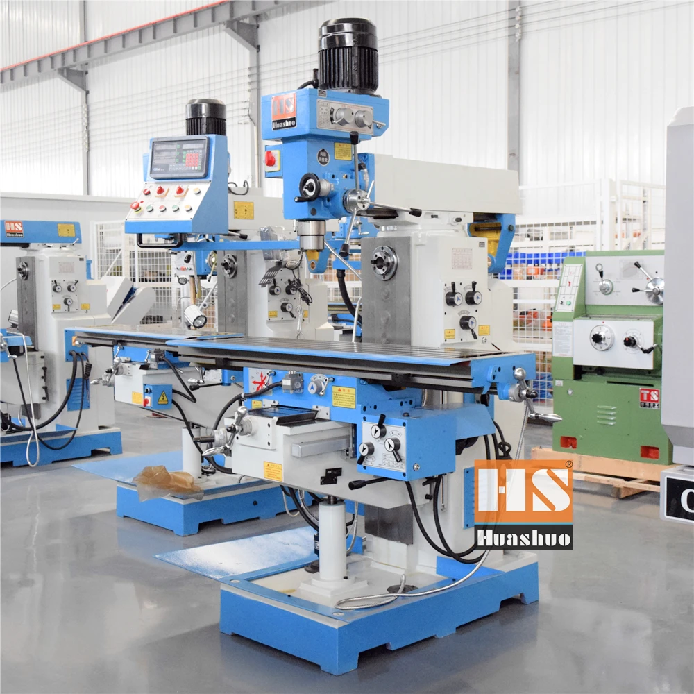 Fresadora Vertical de Trabajo Ligero Zx6332A con Avance Automático