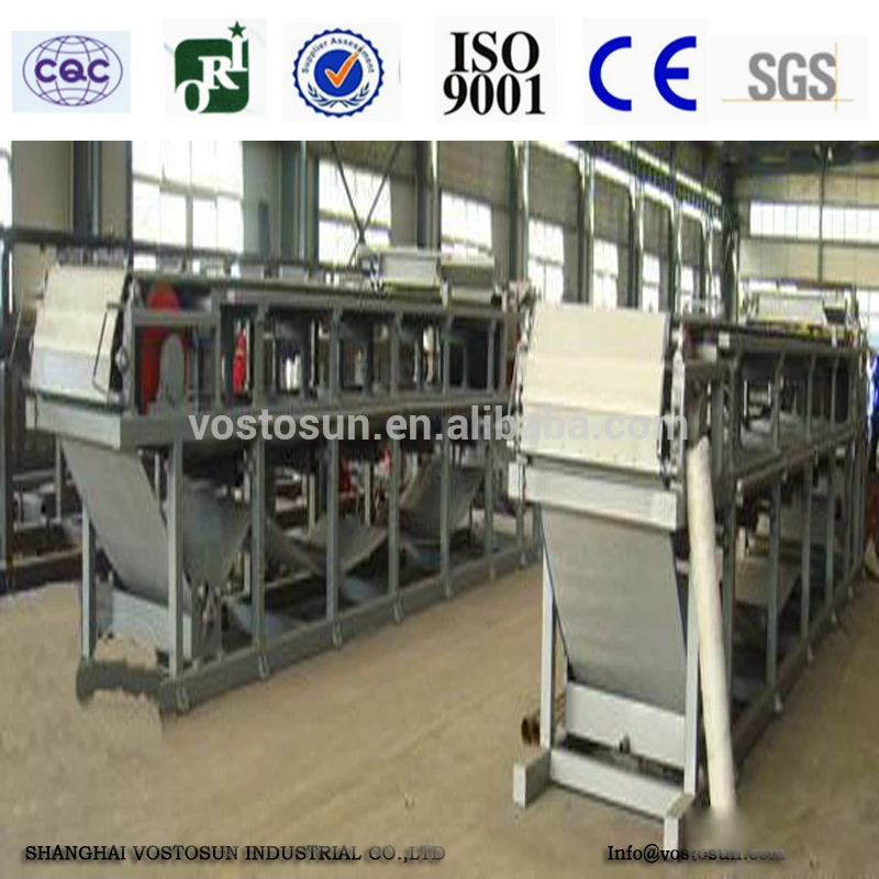 Custom High Performance Horizontal Vacuum Belt Filter