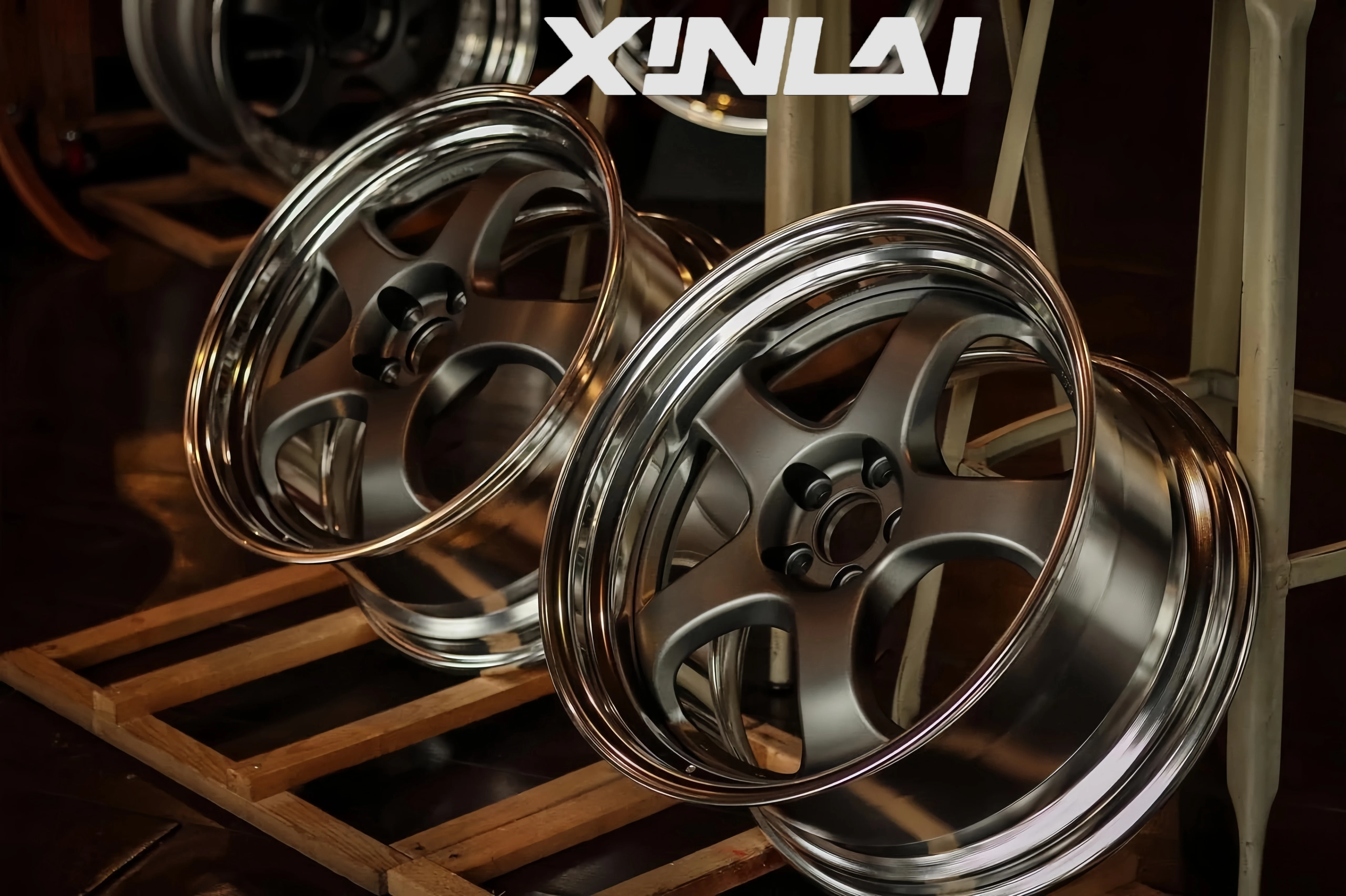 XINLAI Polished Brushed Deep Lip Concave 5*130 5x120 5x114.3 17 18 19 20 21 22 Inch 5 6 8 Holes Forged Passenger Car Wheels - Image 5