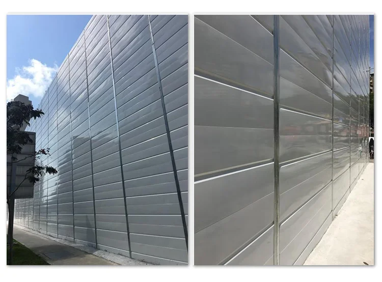 product acoustic isolation fence for roadwork and demolition projects temporary noise barrier491-3