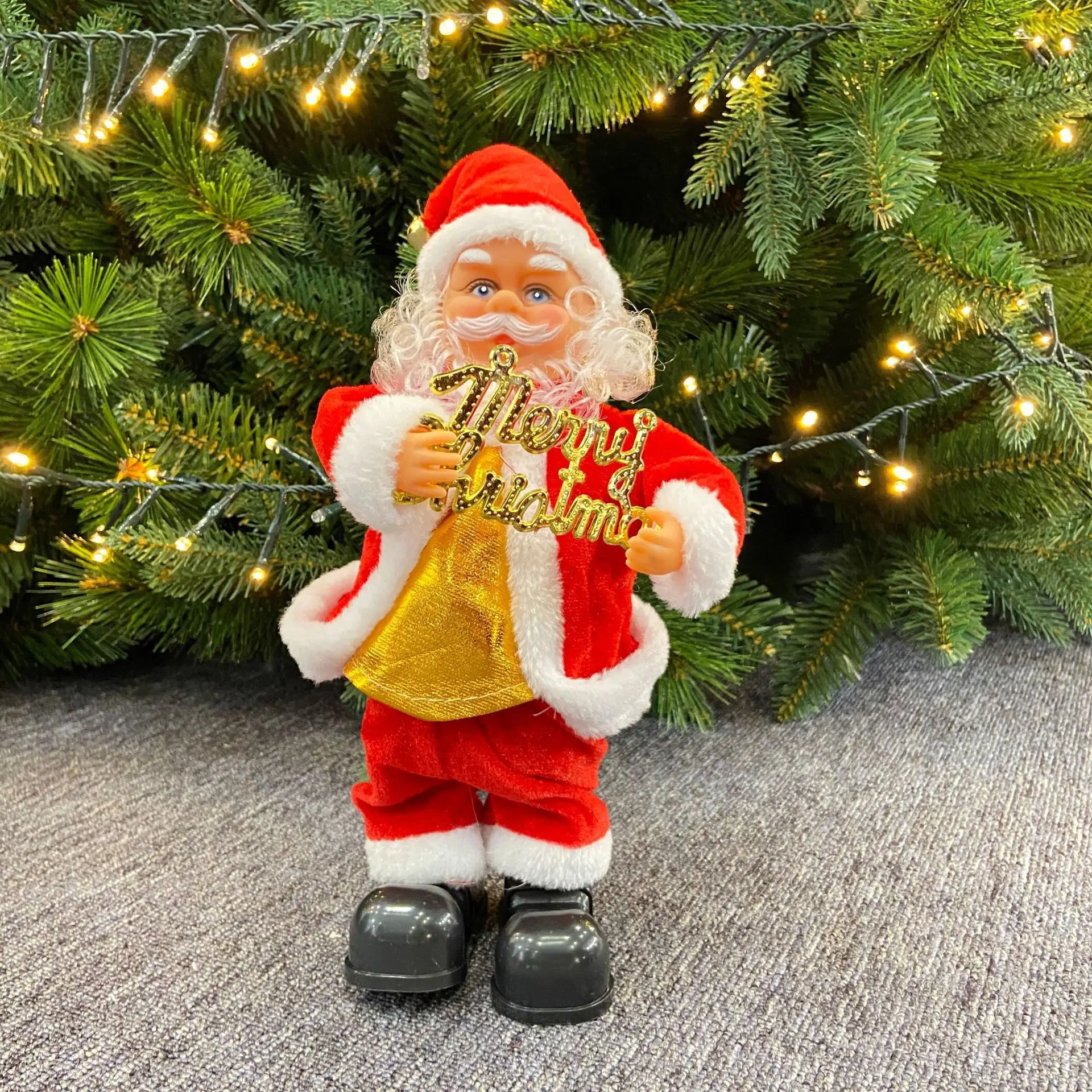 2025 Santa Claus Christmas Decoration - Dancing Santa Figurine