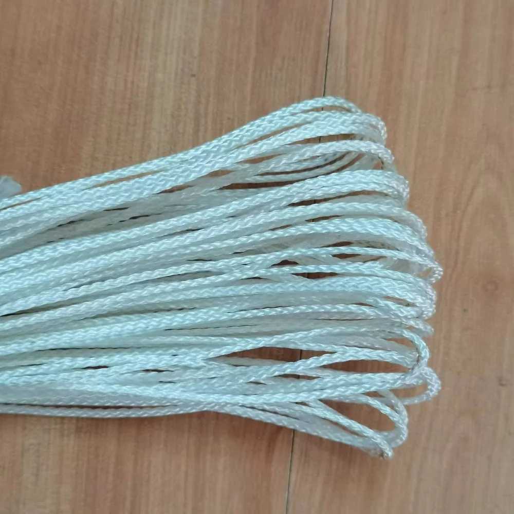 Factory Direct Sales Nylon Material 2mm 3mm 4mm Fishing Line 8 Strand Braid Fishing Rope Used for for Construction