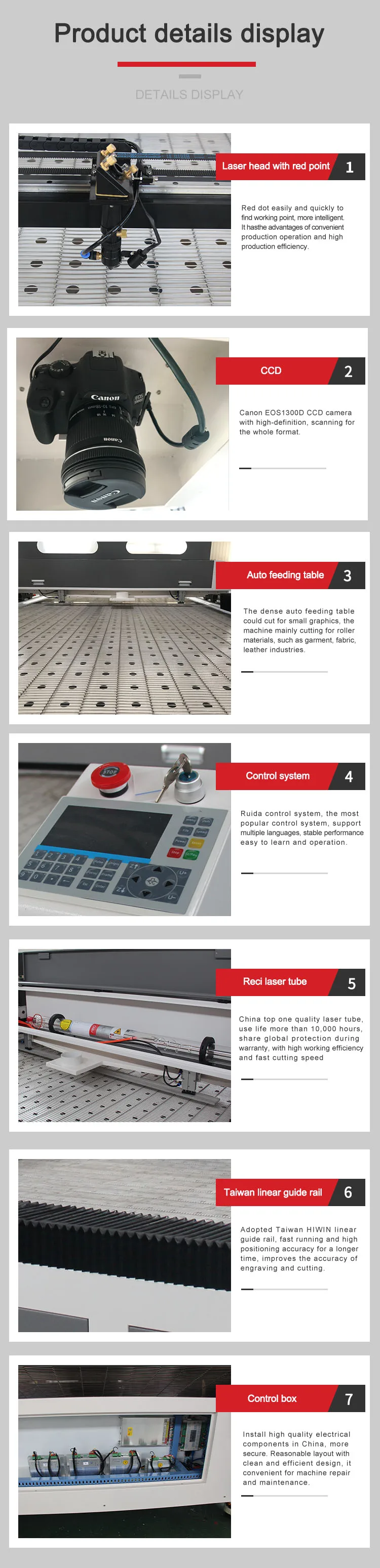 1626 laser machine with CCD