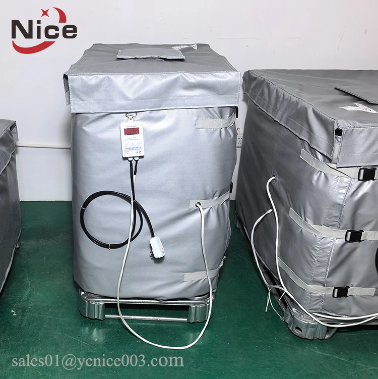 200L IBC Container Heater Drum Heating Jacket for Liquid Sugar Syrup