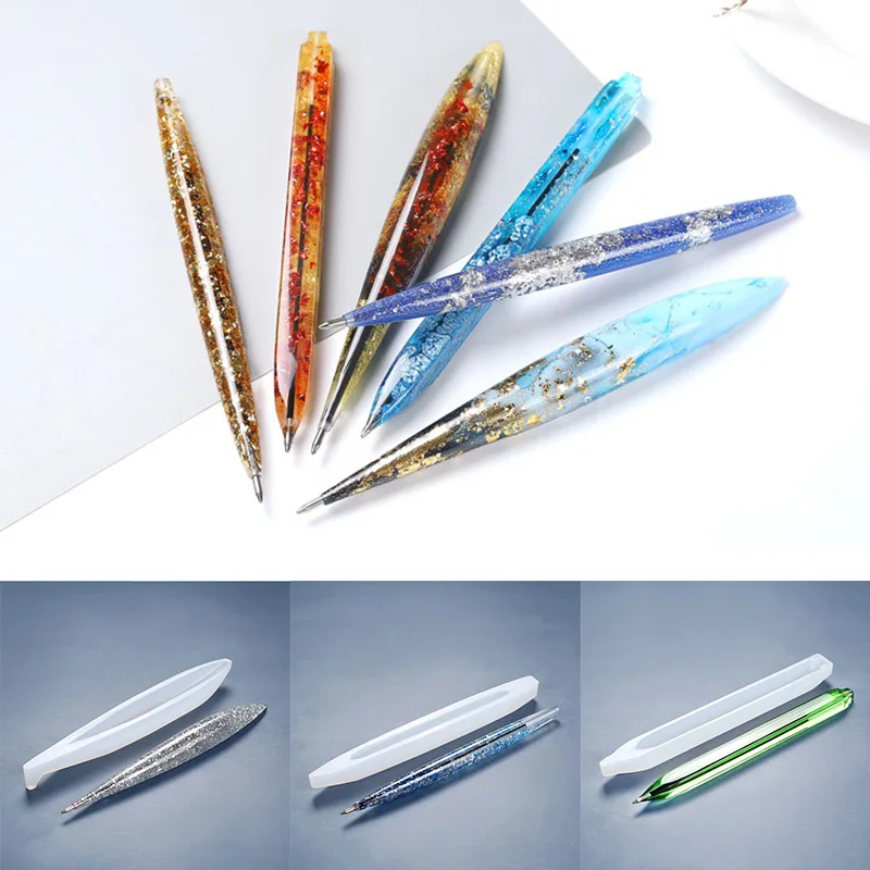 M0003 DIY Handmade Pen Silicone Mold Epoxy Resin Holder