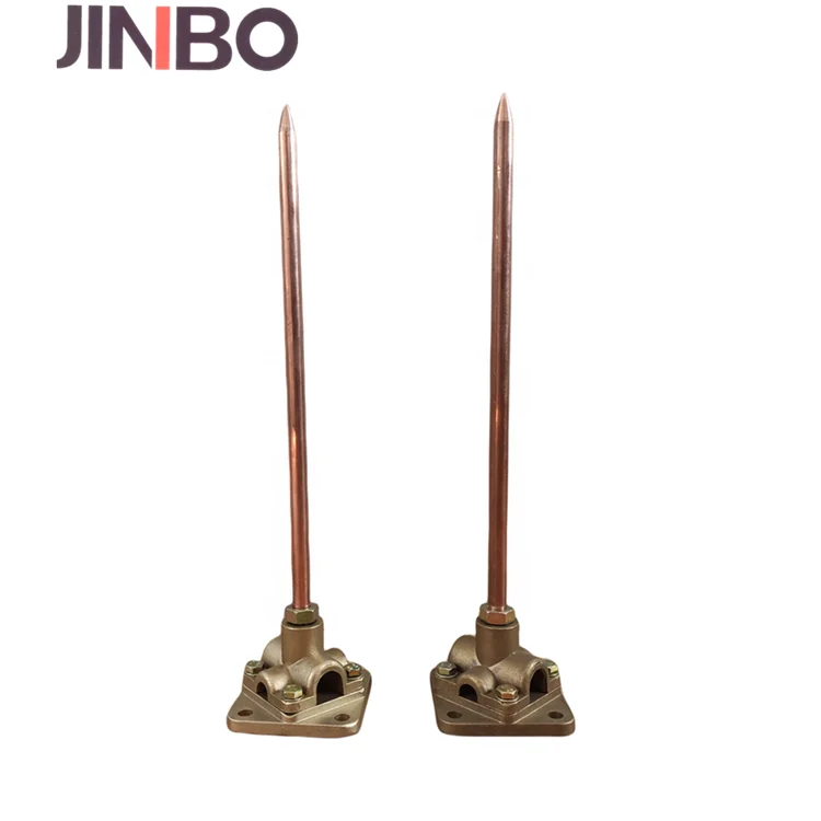Factory Price Earthing and Lightning Protection System Brass/ Copper Lightning Arrester for Building