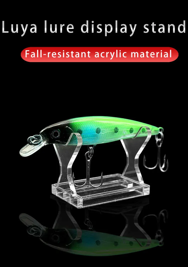 Wholesale Oem Clear Acrylic Transparency Fishing Lure Holder Display