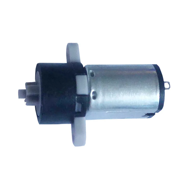High quality low speed micro diameter 10mm  plastic planetary gearbox geared dc brush motor
