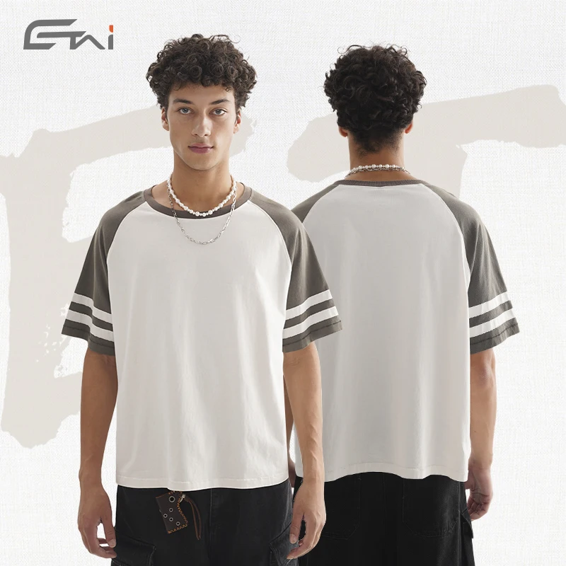 High Quality 200Gsm Raglan Sleeve Casual Lightweight 100
