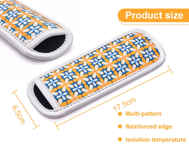 Reusable Ice Freezer Protective Cover Icypole Holders Popsicle Holder Bags Popsicle Sleeves Ice Pop Sleeves supplier