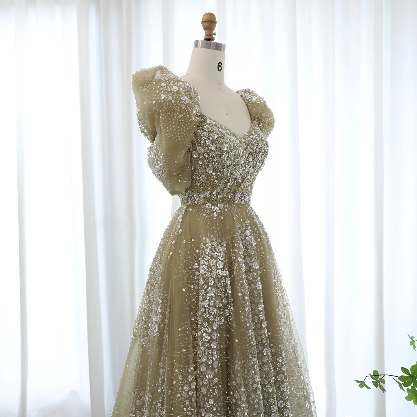 Sharon Said SS155 Evening Dress Glitter Lime Green Luxury Dubai for Women Wedding  Engagement Women Formal Party Gowns| Alibaba.com