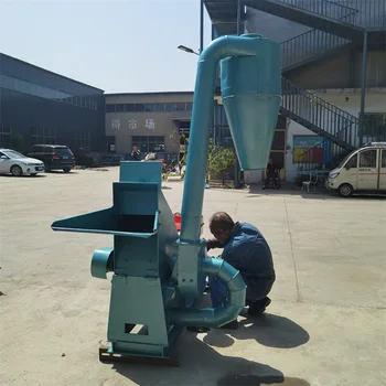 High Productivity New Household Large Corn Cob Core Crusher Straw & Grain Grinding Machine Bran Feed Breeding Grass Machinery