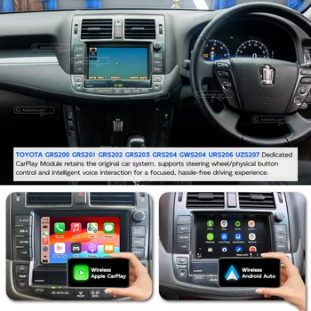 Crown Hybrid GWS204 OEM Head Units - Wireless Carplay & Android Auto