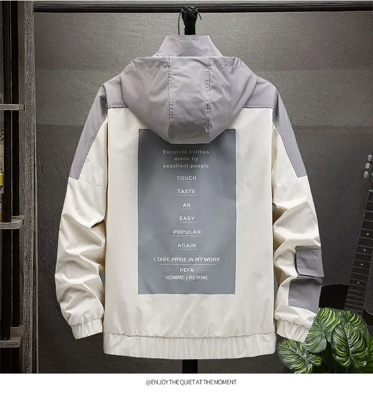 Shop High Quality Men's Casual Oversized Hooded Jacket