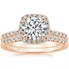 Oro rosa-5A Zircone CZ