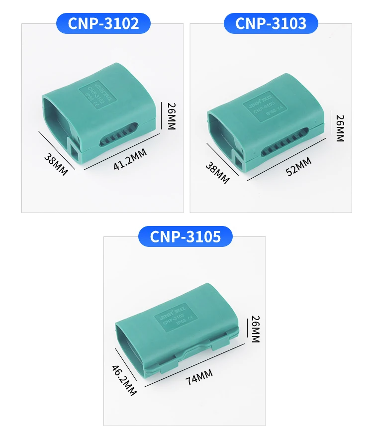 Ip Waterproof Gel Connector Box Terminal Blocks Ip Waterproof Protecting Mini Gel Connector