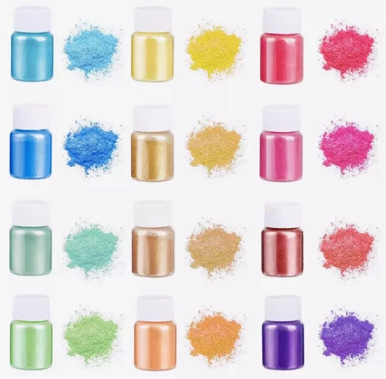 mica powder pigment 58 colors non-toxic