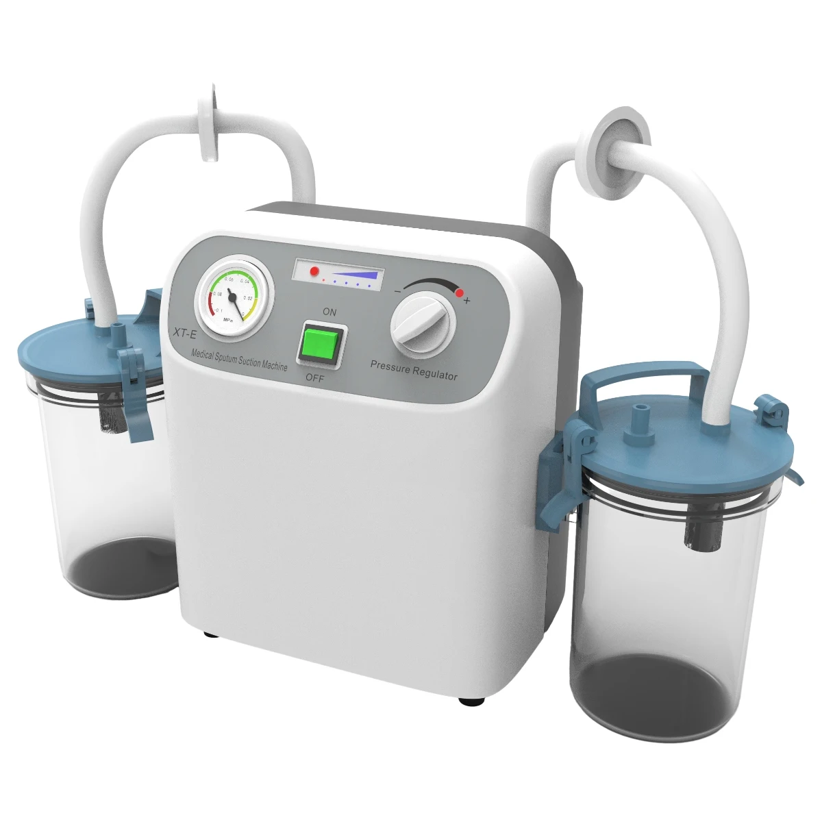 Home Use Portable Sputum Aspirator Unit With Low Noise Battery Operated