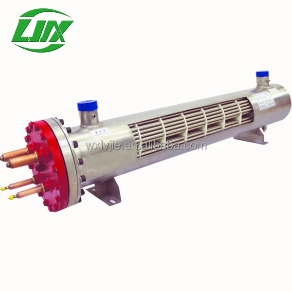 Double System Shell and Tube Heat Exchanger 304 Stainless Steel Evaporator  Can Be Customized