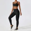 Soutien-gorge + Leggings Noir-1