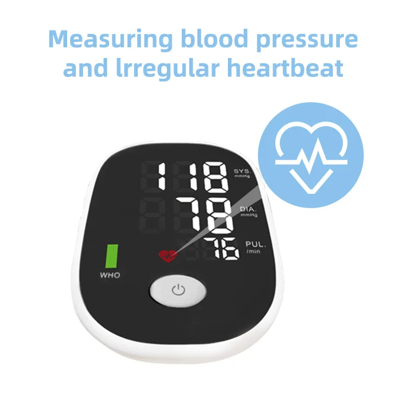 Автоматический цифровой прибор для измерения артериального давления по заводской цене, Переносной Домашний прибор для измерения артериального давления на руке для заботы о здоровье