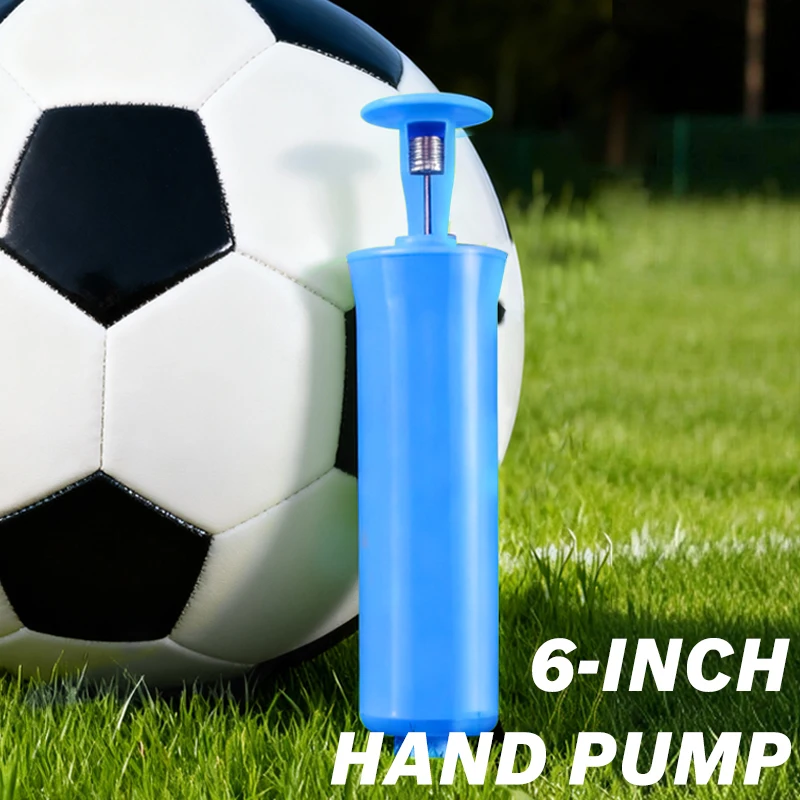 携帯用ミニ手動エアーボールポンプ（6インチ）・バスケットボール・バレーボール・サッカー・ヨガボールなどの空気入れ用
