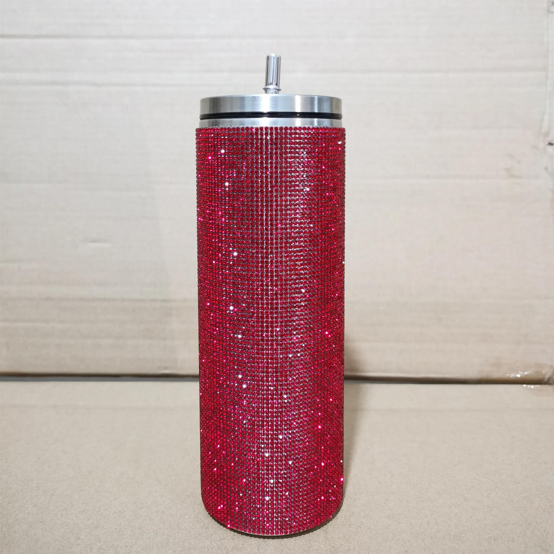 Wholesale Diamondencrusted Stainless Steel Thermos Water Bottle Coffee